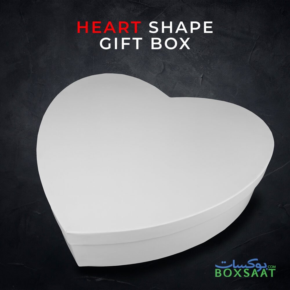 valentines day heart shape empty gift boxes medium size