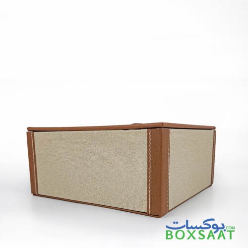 PU-Faux Leather Luxury Kraft Cloth Texture Beautiful Box With Top Lid 2 Beautiful looking leather box for household usage