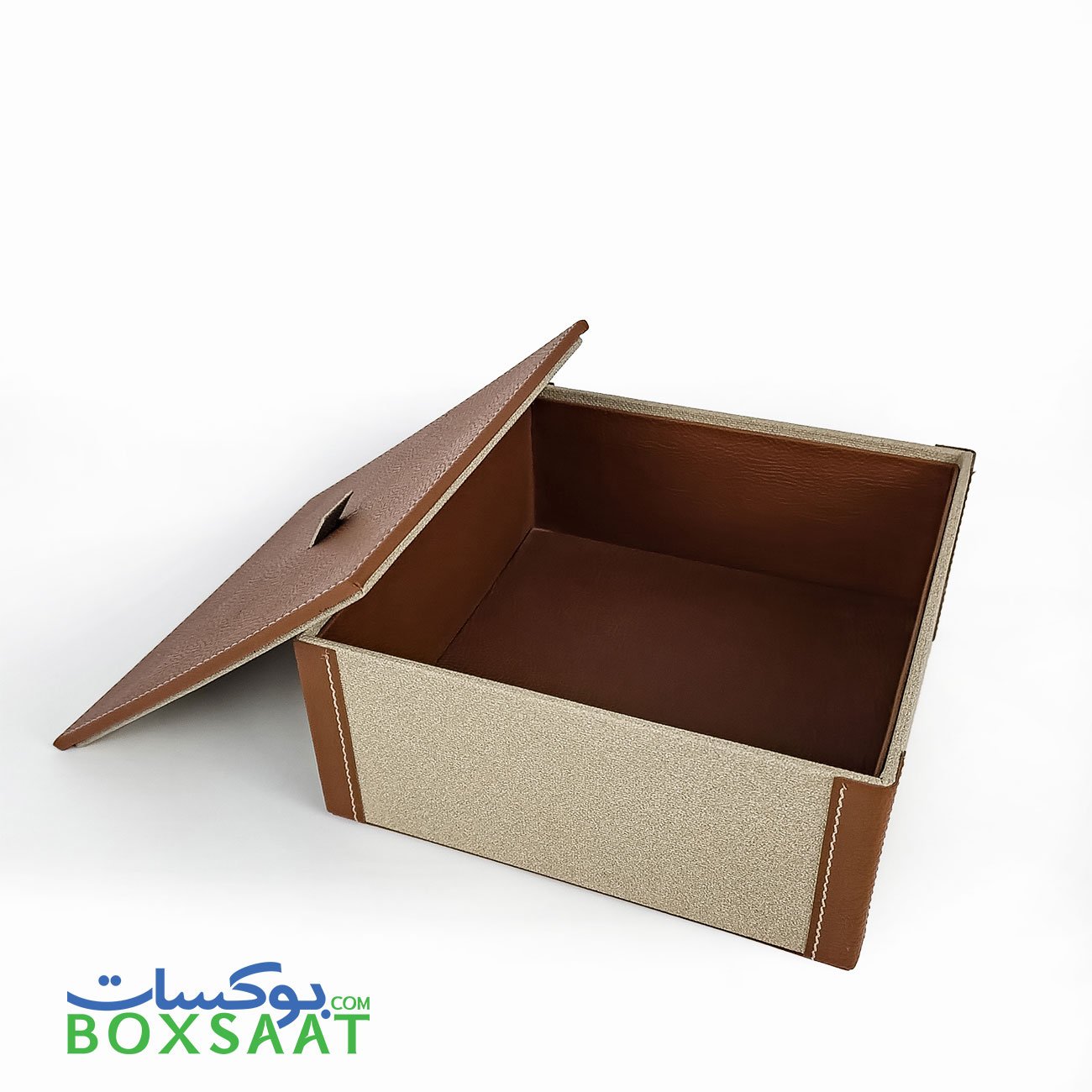 PU or Faux Leather box with top lid and beautiful Textured Leather Ready made gift boxes