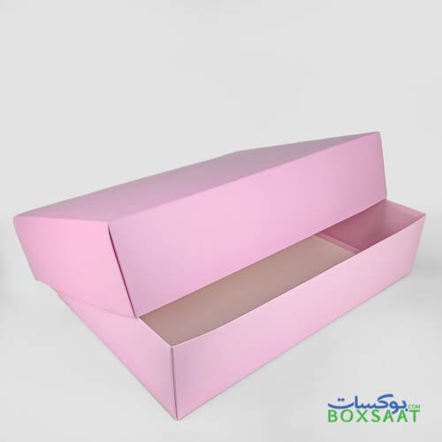 Pink Color Foodboard Gift Box - 29Wx41Lx9.5H cm - Minimum Qty 25 - 10 AED Box 5 Food board Gift Box Inside White Color