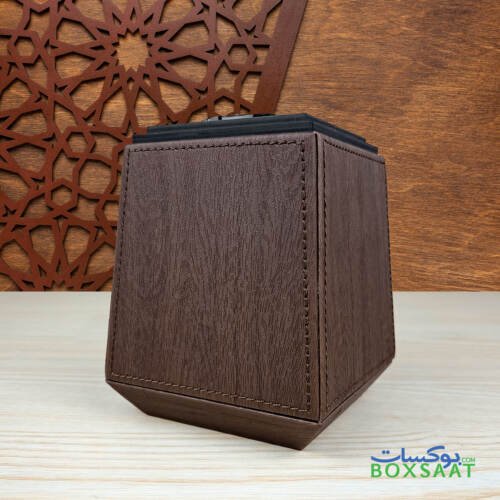 wooden texture pu leather oud burners UAE