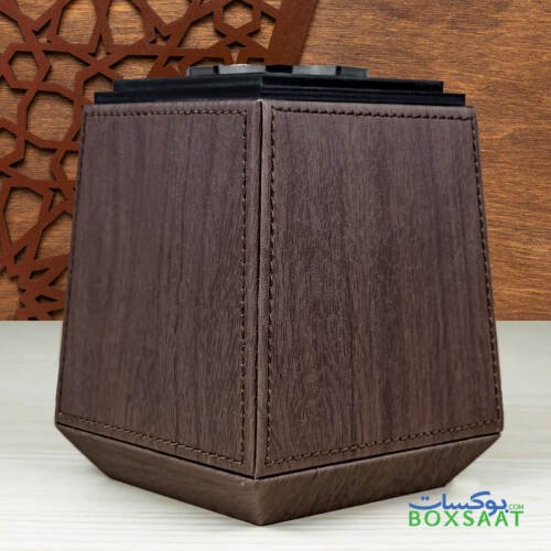 Luxury Bakhoor Burner - Oud Burner - Wooden PU Leather 8 beautiful wooden texture PU leather oud burners bakhoor burners Dubai