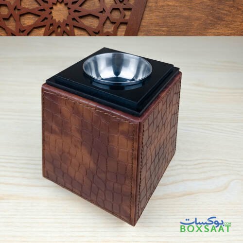 Luxury Bakhoor Burner - Oud Burner - Croco PU Leather 7 beautiful crocodile leather pu leather