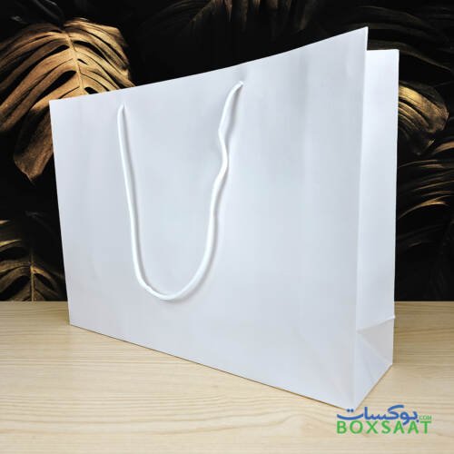 A3 Paper Bag White