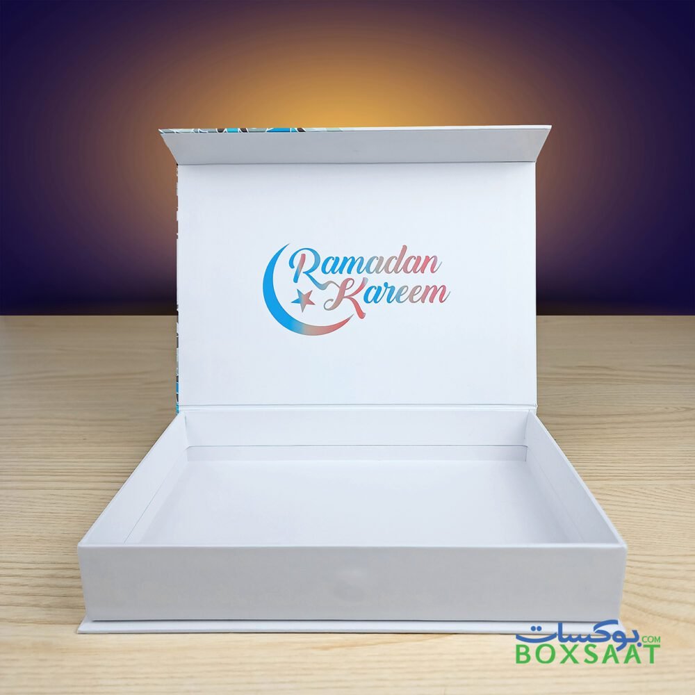 ramadan gift box uae for sweets and dates gift empty inside