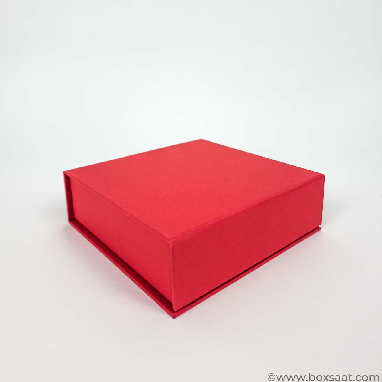 Chocolate Box – Magnetic Flap Model – Red Color – 9pcs  – Closed Chocolate Box - Magnetic Flap Model - Red Color - 9pcs - Closed
