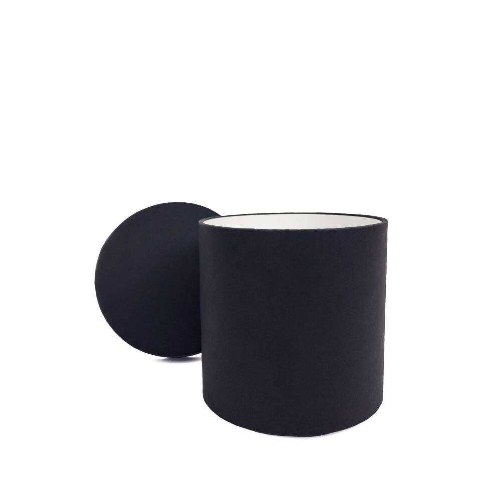 Flower Round black box with lid 15 dia