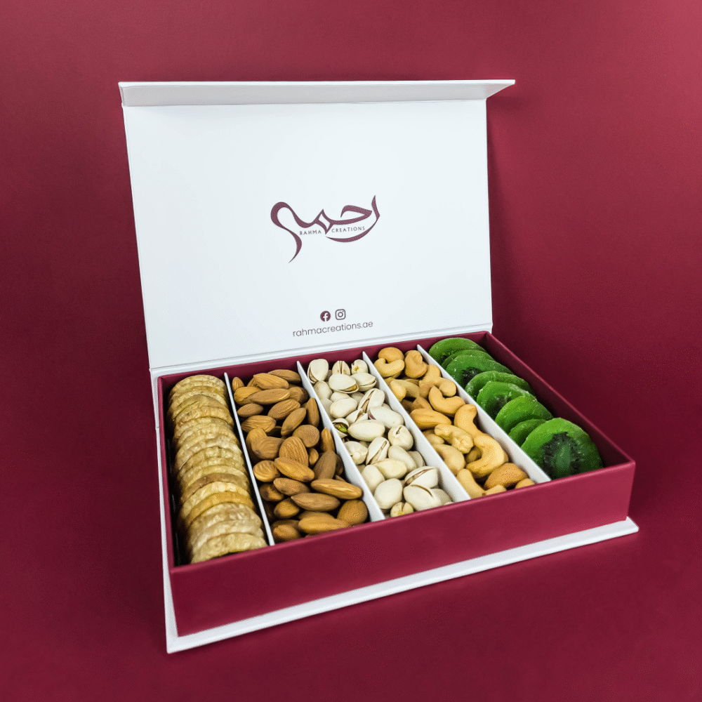 healthy and high-quality nuts box