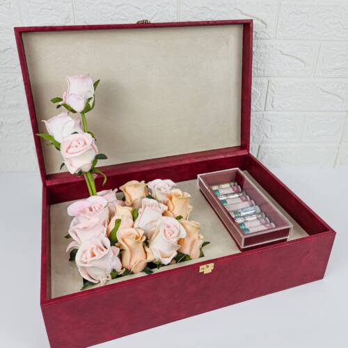 Luxury PU Leather Wedding Gift Box - With Money Box 4 20240528 164204 scaled