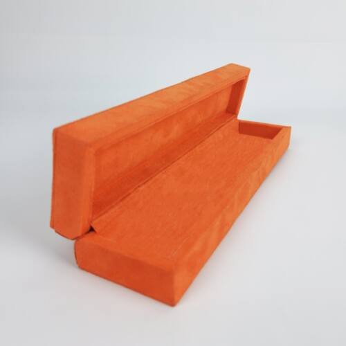 mdf and suede made jewelry bracelet box