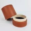 Handcrafted PU Leather & Suede - Round Perfume Box - 3 Cup Model 6 leather perfume box