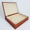 PU Leather Empty Gift Box - Book Shape Model - 50 AED/pc – Minimum 10 pcs 5 empty leather box Luxury Leather Boxes