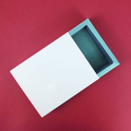 Foodboard/Cardboard Boxes - Drawer Style - 5 Colors - 25pcs Set 4 cardboard boxes or food board boxes in drawer style