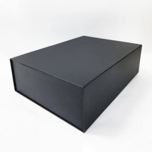 Large Size Magnetic Flap Foldable Box - 3 Colors - 30.7L x 42.7W x 13H cm - Minimum Qty 10 7 Magnetic Flap Foldable Box for Gifting