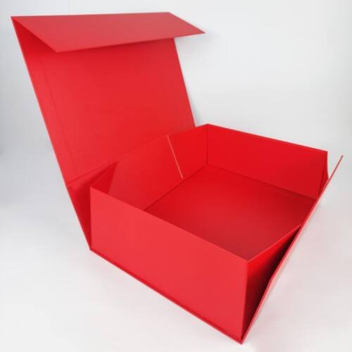 Large Size Magnetic Flap Foldable Box - 3 Colors - 30.7L x 42.7W x 13H cm - Minimum Qty 10 9 Magnetic Flap Foldable Box for Gifting