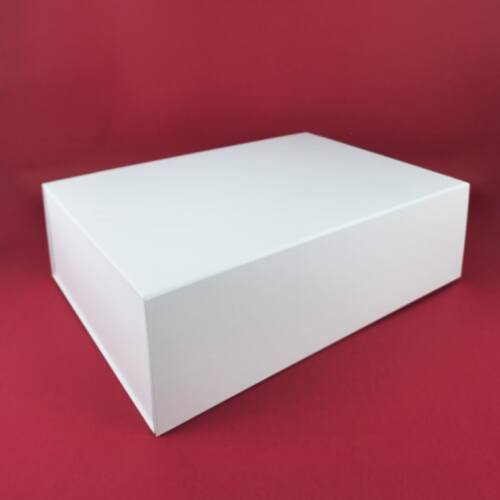 Large Size Magnetic Flap Foldable Box - 3 Colors - 30.7L x 42.7W x 13H cm - Minimum Qty 10 3 Magnetic Flap Foldable Box for Gifting