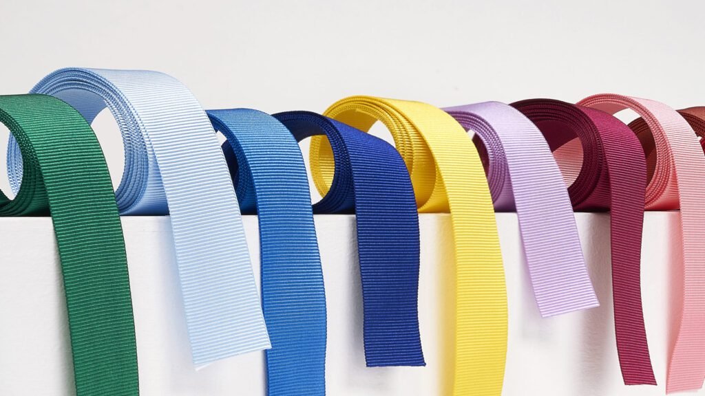gross grain ribbon examples