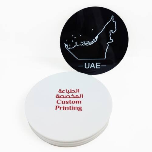 Acrylic Coaster Set , custom printed acrylic coasters