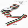 UAE Flag Design - Grosgrain Ribbon 25mm – 50 yards 2 High-Quality UAE Flag Ribbon