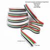 UAE Flag Design - Grosgrain Ribbon 15mm – 50 yards 4 uae ribbon, ribbon printing Dubai