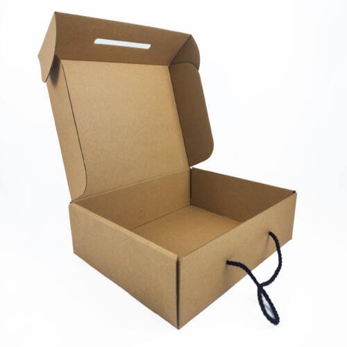 Corrugated Box with Rope Handle