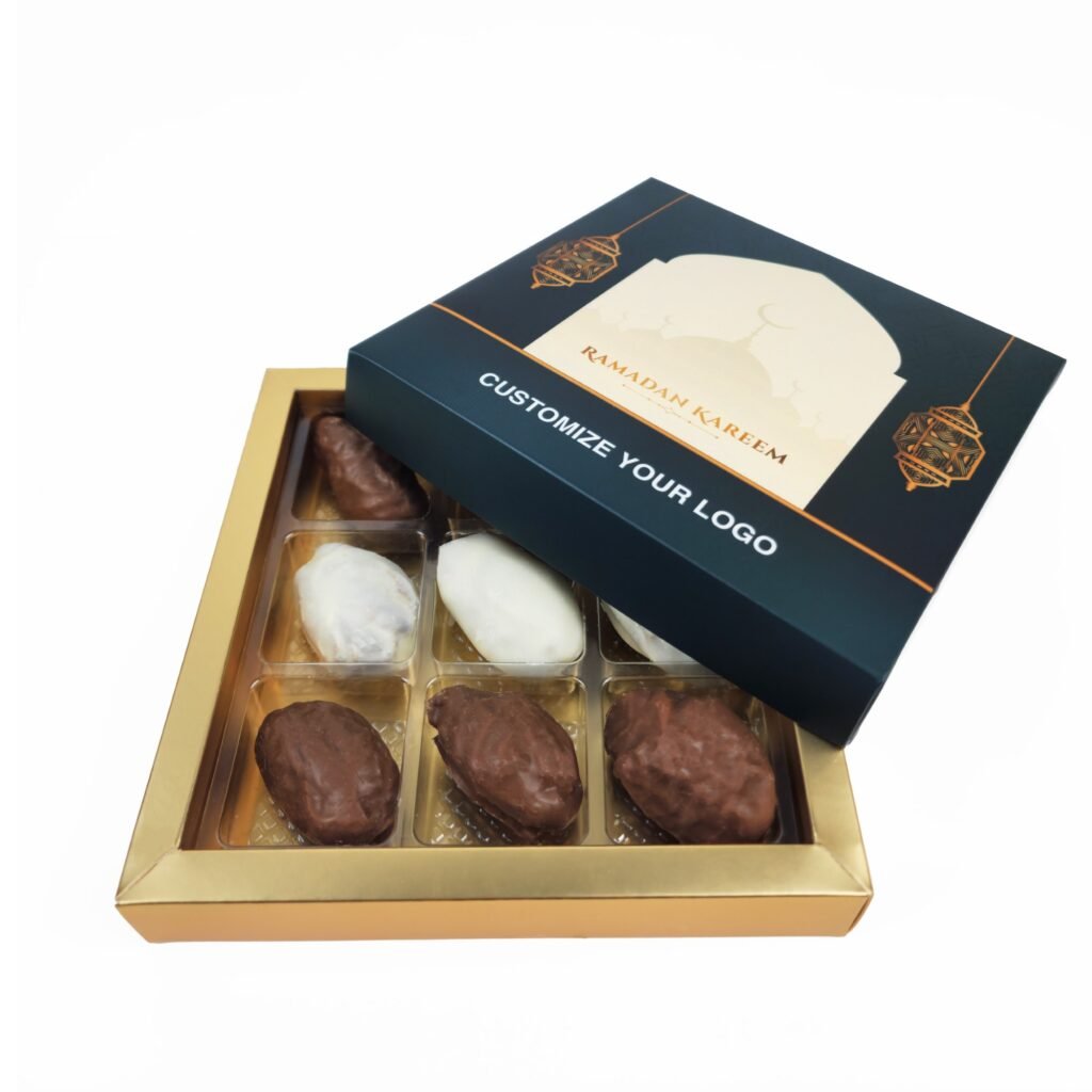 How Do You Make an Eid Gift Box Special? 1 Ramadan Boxes 2025 - 9Pcs Chocolate Box - What Is the Best Gift for Ramadan in the UAE?