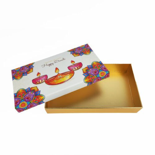 Diwali Empty Boxes - Top Bottom Model - 26W x 14.5L x 4.5H cm - 14AED/- Minimum 25Qty 3 Diwali Empty Boxes