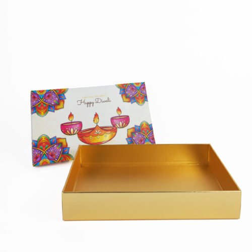Diwali Empty Boxes - Top Bottom Model - 26W x 14.5L x 4.5H cm - 14AED/- Minimum 25Qty 2 Diwali Empty Boxes